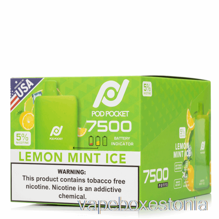 Vape Box Estonia [10-pack] Kaunatasku 7500 ühekordne